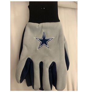 Dallas Cowboys Two Tone Gloves
